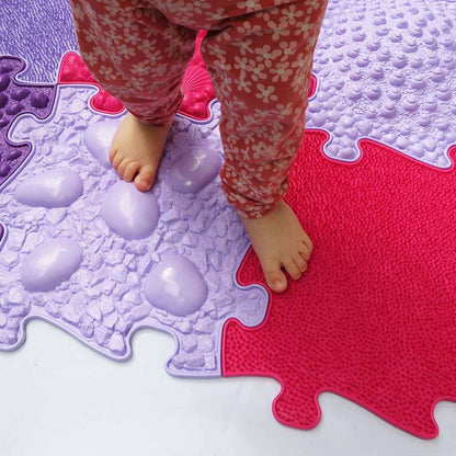 Pink/Purple Sensory Playmat Set