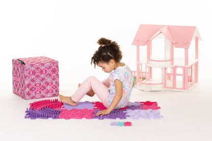 Pink/Purple Sensory Playmat Set