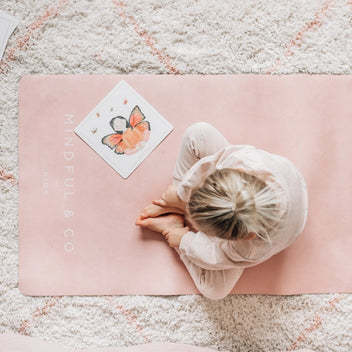 Yoga Mindful Package - Flash Cards & Mat